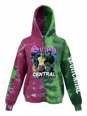 Boyz In the Hood Hoodie 1X womens Tie Dye south central sweatshirt